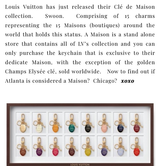 Louis Vuitton Limited Edition Cle de Maison Las Vegas City Center Bag Charm - Picture 13 of 13